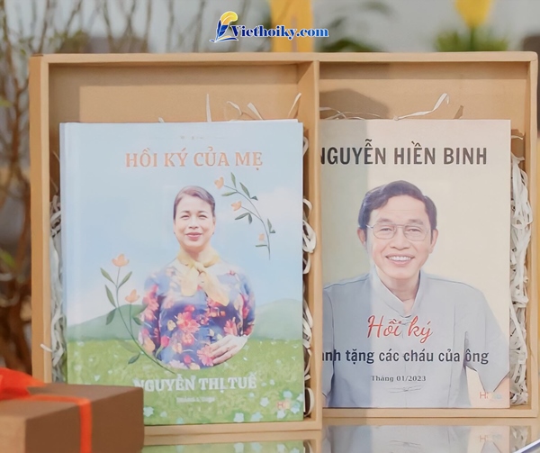 Viết sách hồi ký tặng quà cho người lớn tuổi